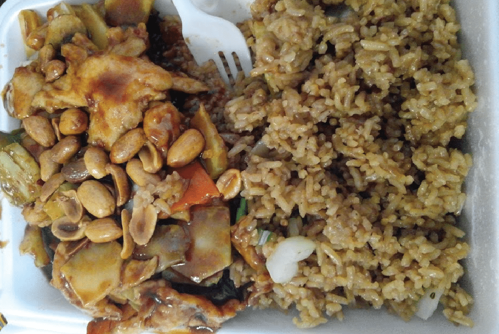 image of food from china palace in calhoun ga