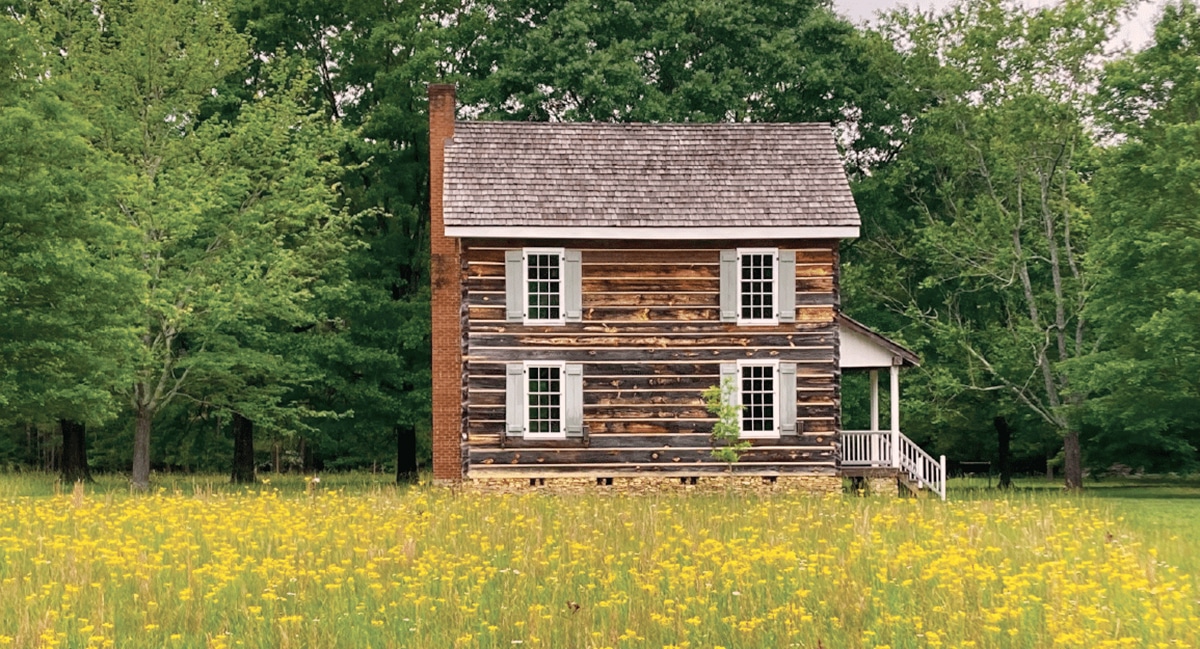 New Echota State Historic Site Trail - calhoun ga
