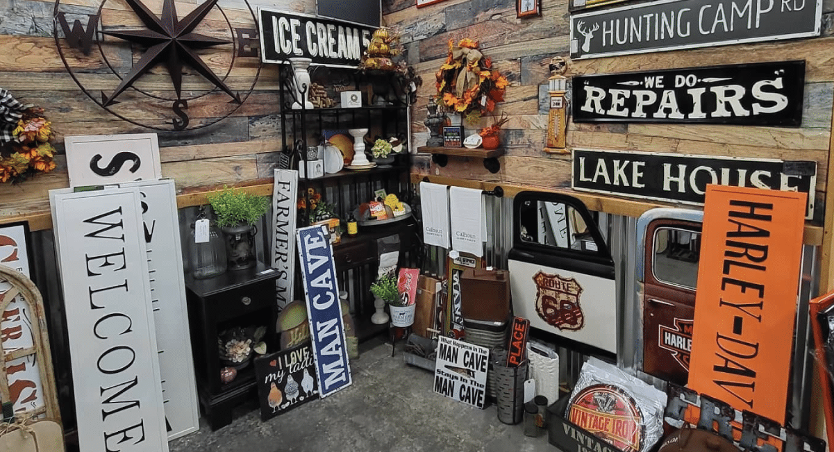 image of gifts from Pintage Antique Market