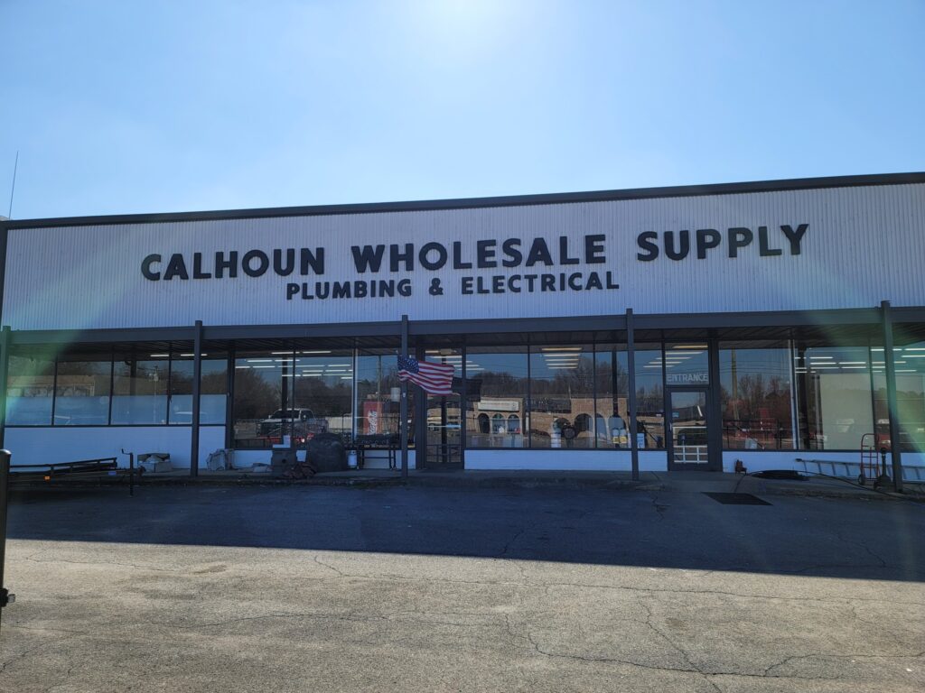 image of calhoun wholesale supply store
