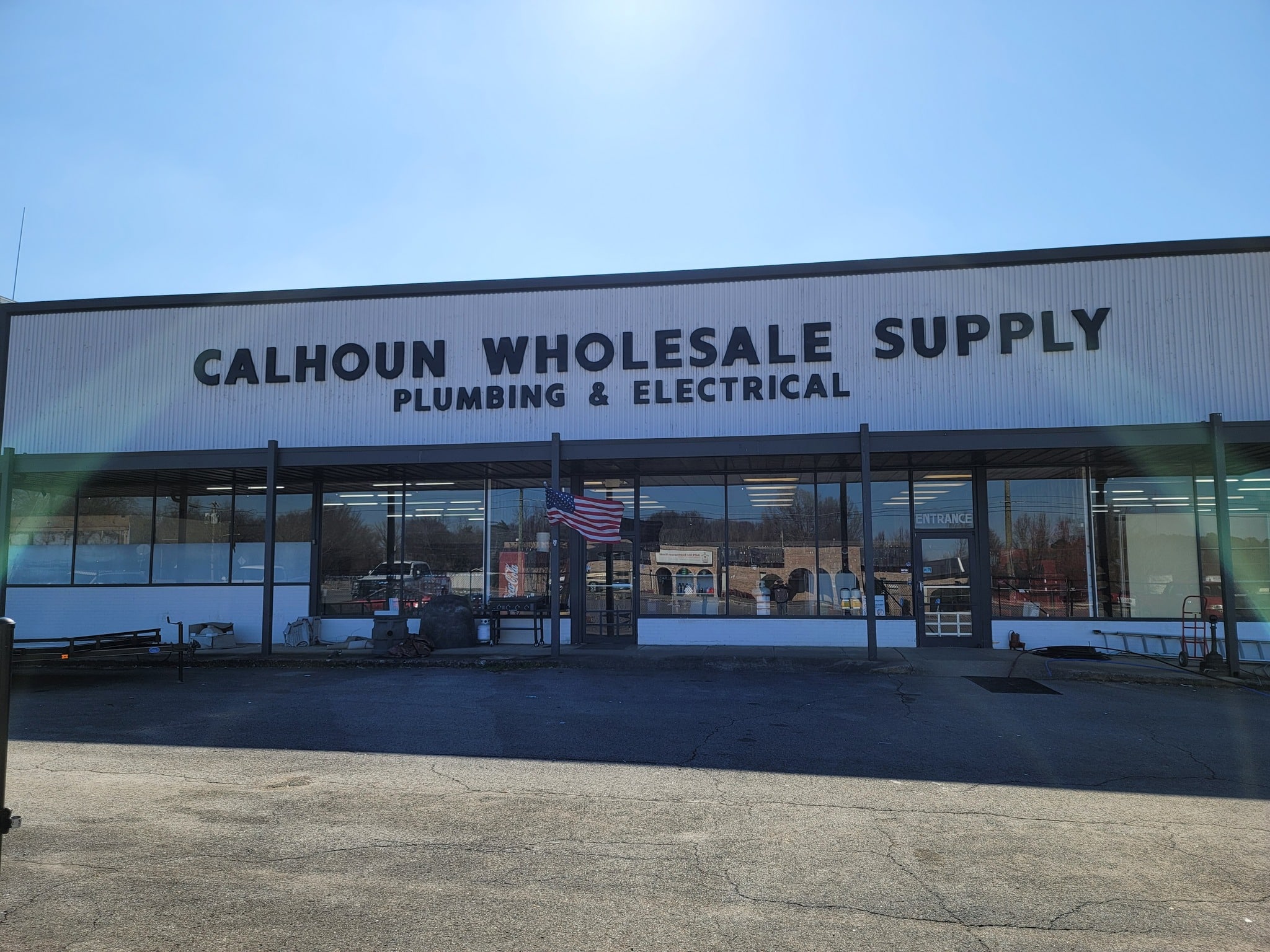 image of calhoun wholesale supply store