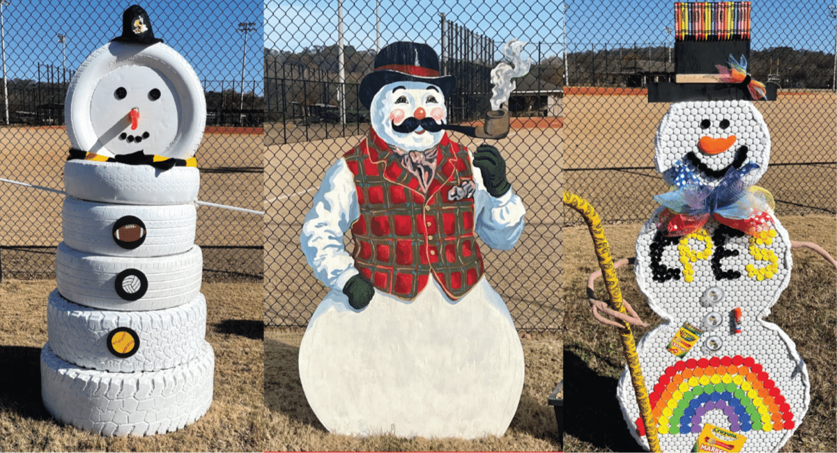 Enjoy snowmen that don't melt at Calhoun's snowman spectacular