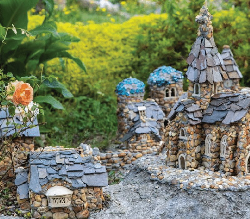 image of the rock garden attraction in gordon county ga