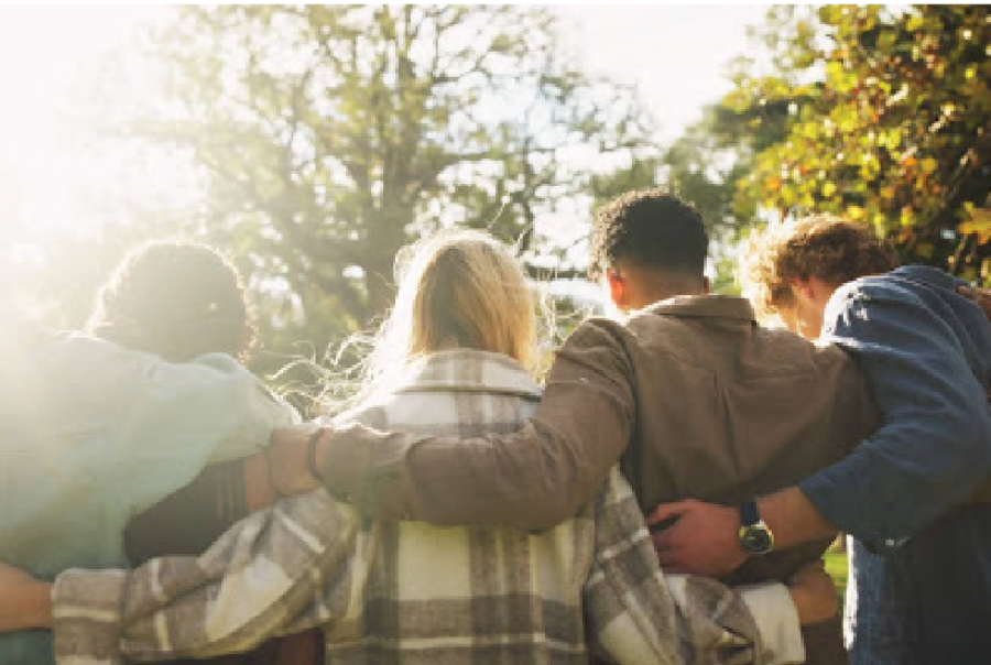 image of friends at a reunion