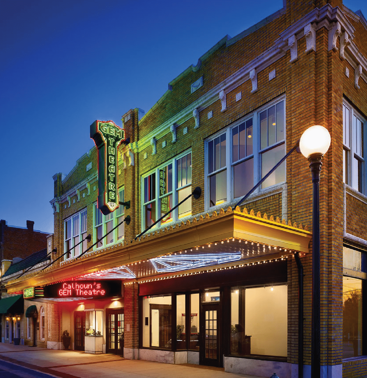 Friends of Calhoun’s Gem Theatre FB page