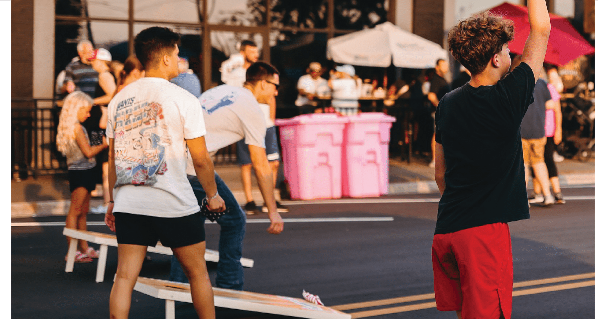 image of block parties in calhoun gordon county