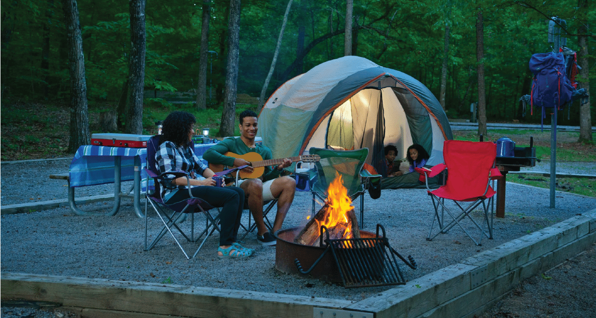 image of floyd state park calhoun gordon county