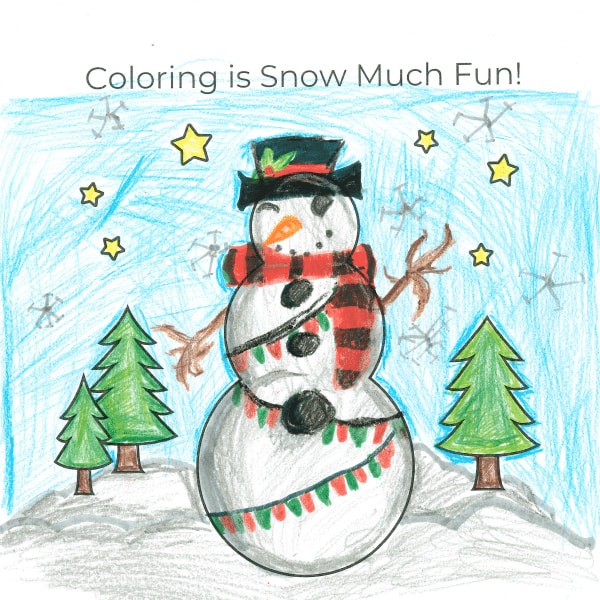 Coloring Contest Winner - 4th-5th