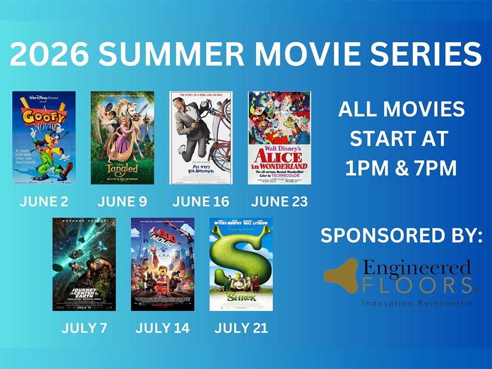 Free Summer Movie Series at the GEM Theatre | Family-Friendly Calhoun Event